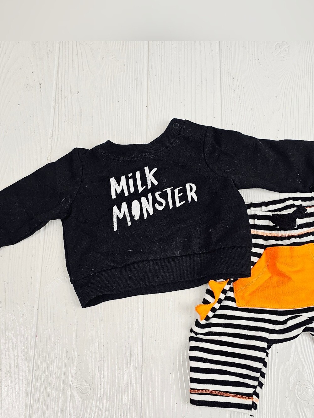 Cat & Jack Halloween Milk Monster Outfit